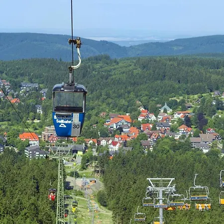 Modernes In Hahnenklee Bocksberg Kranichsee Parkplatz 아파트 *